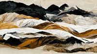 Black And Ochre Mountains