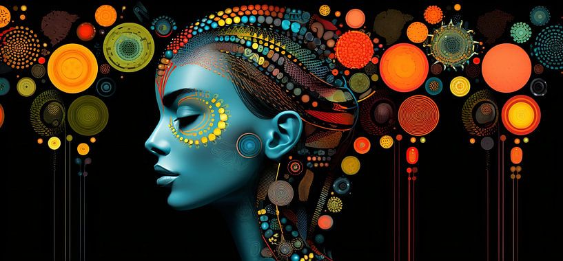 Beautiful Dot Art by Amanda Moore