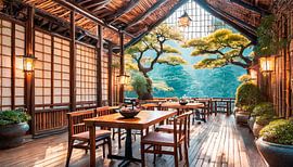 Japan koffie in de natuur