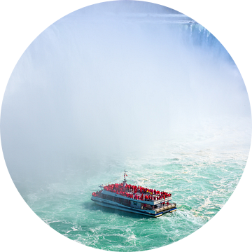 De Hornblower bij de Niagara Watervallen van Henk Meijer Photography