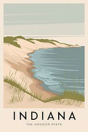 Indiana von Poster Art Shop