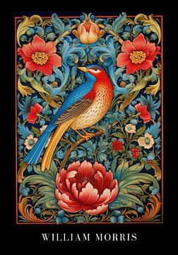 William Morris Poster by Niklas Maximilian