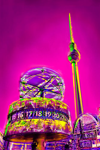 Berlin Alexandeplatz III - colorful & cool