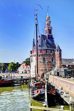 Hoorn Hafen Nord-Holland Niederlande von Hendrik-Jan Kornelis