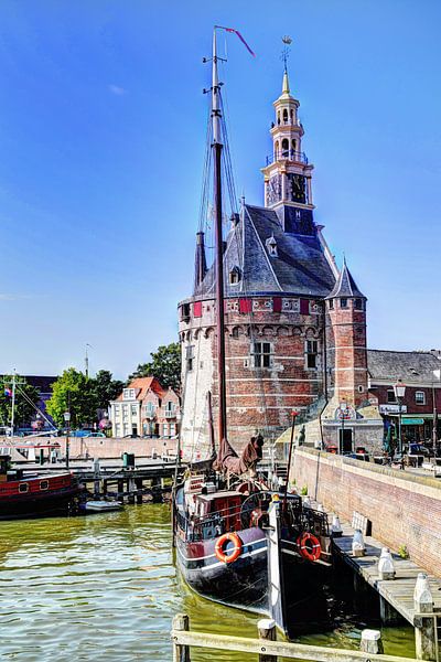 Hoorn Haven Noord-Holland Nederland van Hendrik-Jan Kornelis