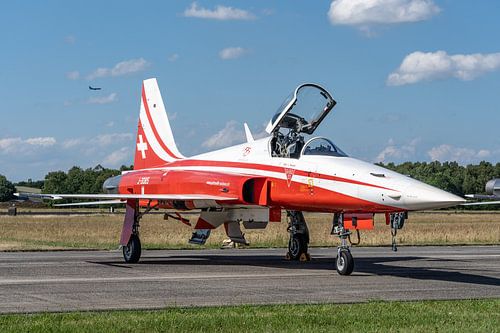 Northrop F-5E Tiger II van de Patrouille de Suisse.