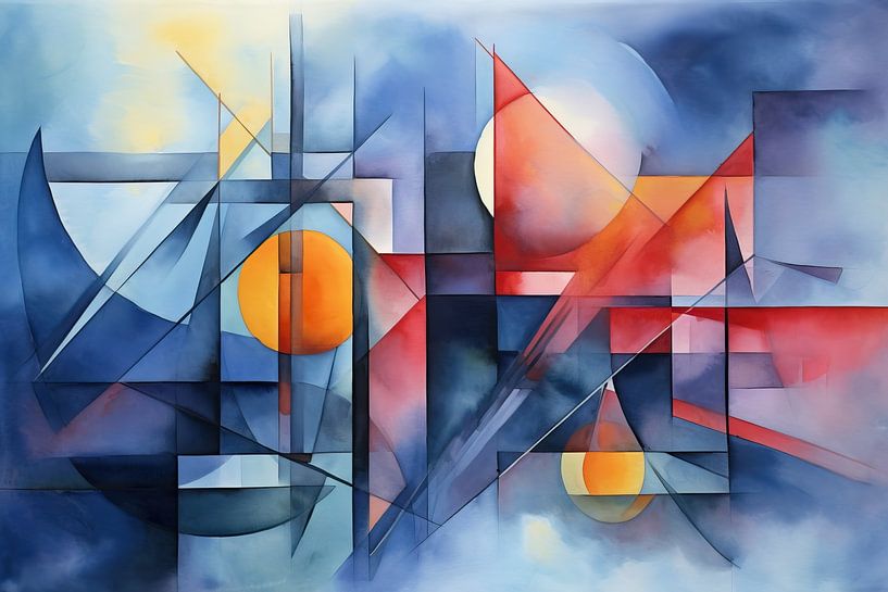 Abstrakt Modern 85983 von Abstraktes Gemälde