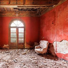 Abandoned places - The red castle by Times of Impermanence