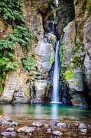 Chute d'eau aux Açores, Portugal