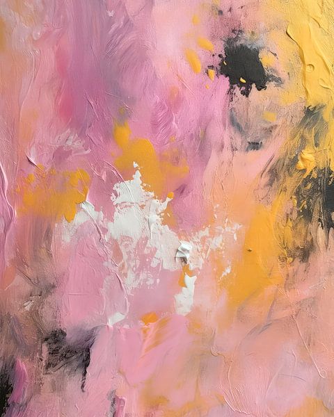Abstract Shimmering Summer Dreams by Maarten Knops