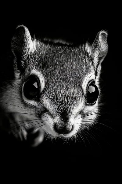 Squirrel by Poster Art Shop