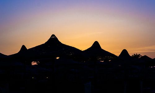 Strand bei Sonnenuntergang