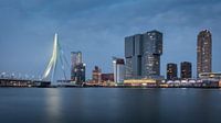 Paysage urbain du pont Erasmus à Rotterdam par Samantha Schoenmakers Aperçu