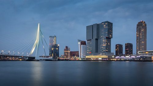Cityscape Erasmus Bridge Rotterdam