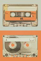 De Vintage Muziek Cassettes