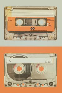 Die Vintage Musikkassetten