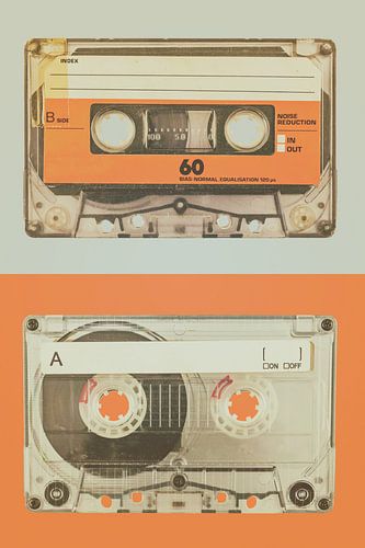 De Vintage Muziek Cassettes