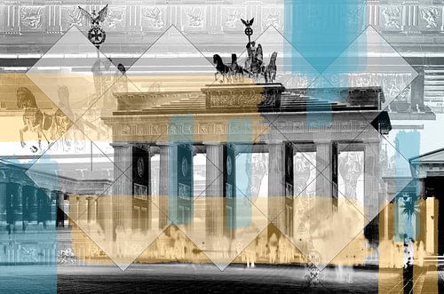 Porte de Brandebourg à Berlin