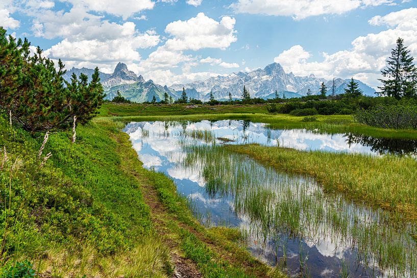 Mountain landscape &quot;Ven with reflection&quot; by Coen Weesjes