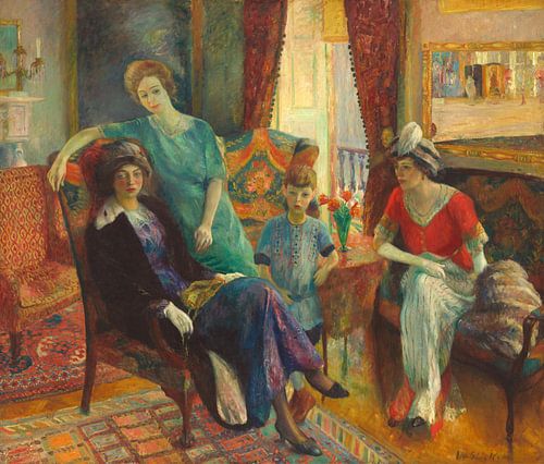 Familiegroep, William James Glackens