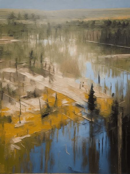 Dutch landscape by Jolique Arte