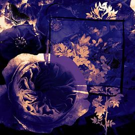 De Roos en de Bloemen achter het Raam van Helga Blanke