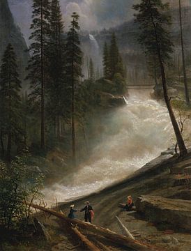 Albert Bierstadt~Nevada Falls, Yosemite