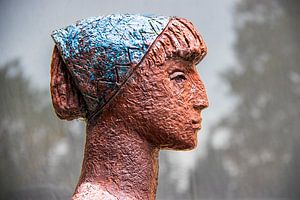 head of a statue in Varna