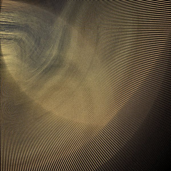 Gold Brown Image Processing by Carla van Zomeren