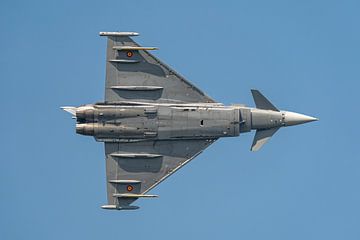 Kampfflugzeug der Royal Air Force Eurofighter Typhoon von Jolanda Aalbers