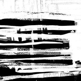 Streifen Schwarz Weiß von Claudia Gründler