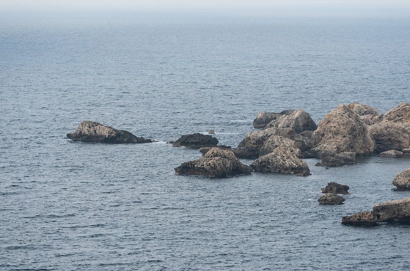 Les rochers de la ligne côtière de Manikata (Malte) par Werner Lerooy