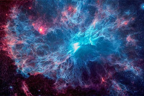 Nevel in de Melkweg Illustratie