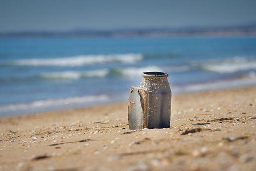 Aan het strand