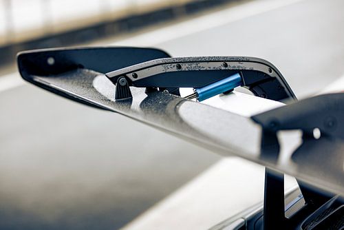 Porsche GT3 RS auf der Rennstrecke von Assen von Martijn Bravenboer