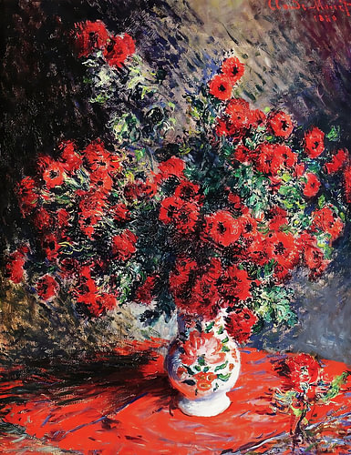 Purpurroter Blumenausbruch