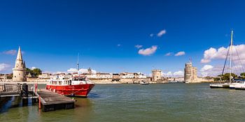 Old port of La Rochelle in France