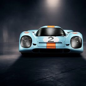 Gulf Porsche RCR 917 Le Mans von Thomas Boudewijn
