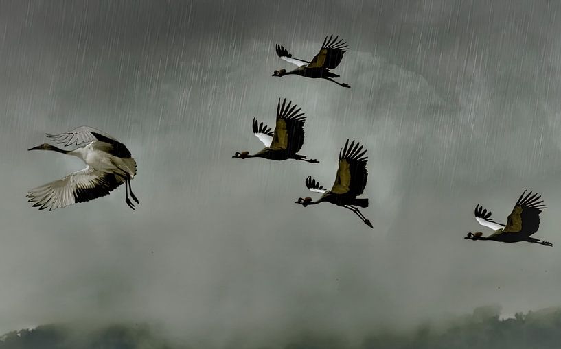 It's raining men, hallelujah by Moonheart Artworks