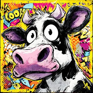 Vache Pop Art n° 2