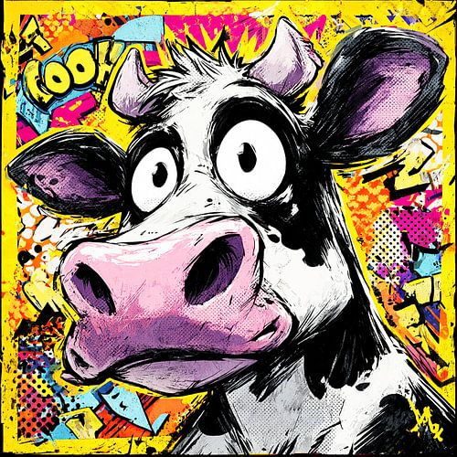 Pop Art cow no. 2