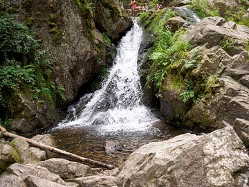 Waterfall in France by Delphine Kesteloot