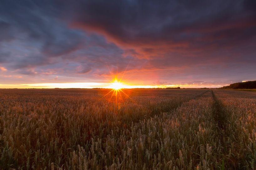 Landscape sunset von Marcel Kerdijk