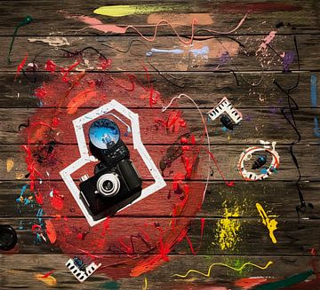 DER DIE KAMERA GEDREHT HAT von Art by Jigal