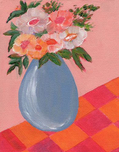Warm roze
