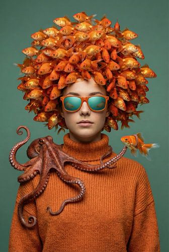 Une tête pleine d'or