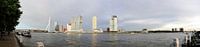 Panorama van de Kop van Zuid in Rotterdam van Wim Stolwerk thumbnail