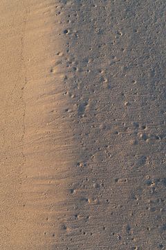 Spuren am Sandstrand 1