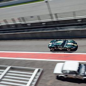 Ford GT40 à travers la voie des stands à Spa-Francorchamps sur Simon Peeters