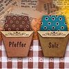 Origami meets Kitchen - Pepper and Salt by Erich Krätschmer